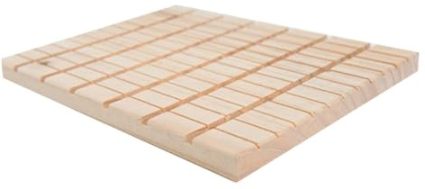 MOTHNUR Wooden Pet Grinding Plate for Small Animals Smooth Surface Claw Scratching Board for Rabbits Hamsters Guinea Pigs Ferrets and Squirrels Boredom Relief