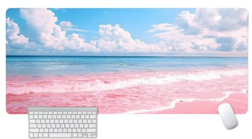 HFDTGD 800x300mm Protector para Ratón y Teclado Gaming Antideslizante Costura Cuidada Alfombra de Ordenador Temática Japón o Añade tu Ilustración Personalizada