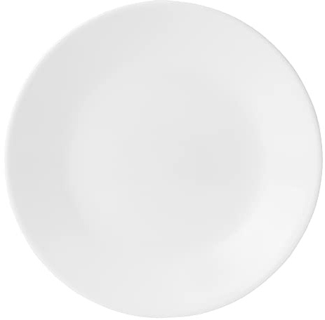 CORELLE Livingware Bread and Butter Plate, Winter Frost White, Size: 6-3/4-Inch