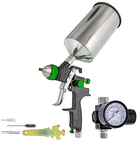 TCP Global Brand Professional Hvlp Primer Spray GUN with 2.0 Nozzle/Tip/Regulator (Primer Gun)