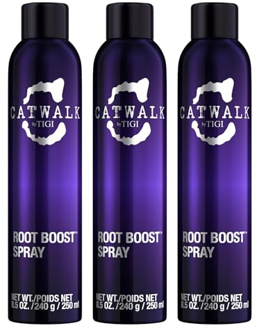 Catwalk TIGI Root Boost Spray Foam - Directional Mousse for All Hair Types - For Lift & Texture - For All Hair Types - Finish on Wet Hair & Blow Dry - Premium Hair Care Products - 8.5 oz (3 Pack)