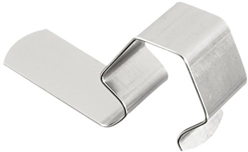 Dr. Oetker Einkochclipse, Einkochklammern aus Edelstahl, Deckelklammern zum Verschließen, rostfreie Clipse (Maße: 3x1x2 cm), Menge: 16 Stück
