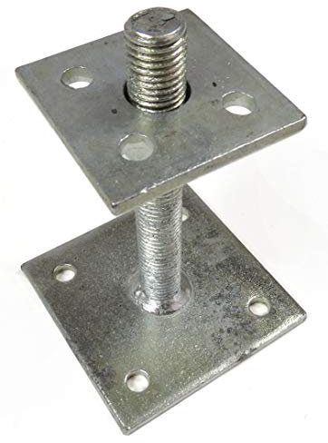 Gartenpirat Pfostenträger verstellbar höhenverstellbar 35-160 mm für Holzpfosten