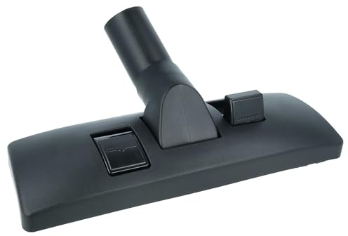 vhbw bocchetta tipo 43 universale per tappeti per vari aspirapolvere con attacco rotondo 35 mm, 2x alzafili