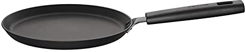 Fiskars Omelettepfanne, Ø 22 cm, Für alle Kochfelder geeignet, Aluminium/Kunststoff, Hard Face, Kratzfest, Antihaftbeschichtung, Schwarz, 1052229