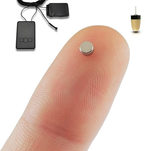 PingaOculto Auricolari GSM Senza Telefono (Nano V6 + Vip Pro SuperMini) | 2 microauricolari (Nano e Vip Pro SuperMini), Scheda Nano SIM, Senza fili, Microfono in cavo, Collare a induzione, Invisibile
