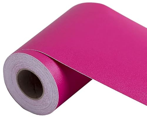 VisitRyl Selbstklebende Wandaufkleber Grenze 20cm X 500cm, TapetenbordüRe Selbstklebend BordüRe, Wasserdichte WandbordüRe FüR Zuhause BüRo Hotel Diy Dekoration Rot