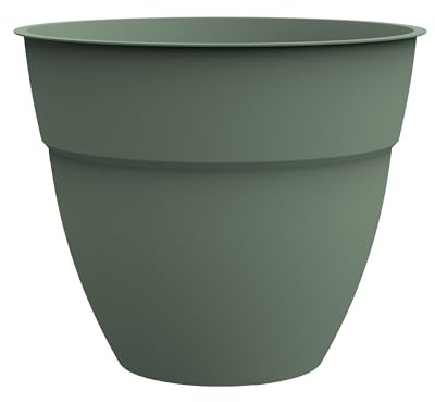EDA Pot de Fleur Osaka Ø 40 cm - Volume 28,3 L - Vert Laurier