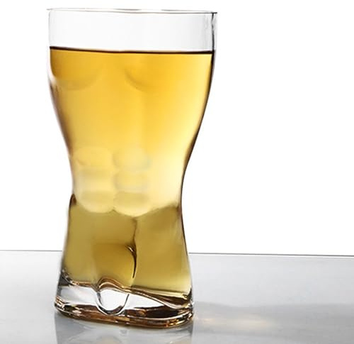 Diysupmkt Beer Mug,Sexy Beer Glass Body Shaped Shot Glasses Beer Cup Glass Drinking Cup Sexy Body Wine Glasses Drinking Cup Party Home Bar Supplies,Men (Men)