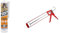 Gorilla 1144110 All Conditions Sealant Silicone Clear 295ml & ProDec MG11ES Extra Strong Skeleton Caulking Gun, Sealants, Silicones, AdhesiveS