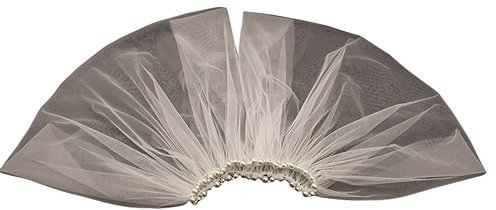 Sehuby Schal, Hochzeit, Brautschmuck, Stola, transparenter Schal, Perlenausschnitt, elegant, schlicht, formell, Bankett-Schal