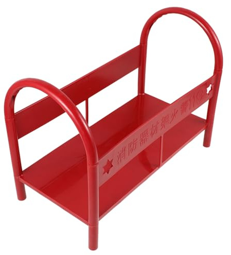 Garneck Supporto Estintore Plastica Per Pavimento Base Sicura Anti-ribaltamento Per Estintori Compatti Stabile e Facile Da Montare Adatto Per Casa e Auto