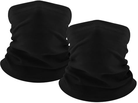 MRUN BONE 2 Stück Schlauchschal Set für Damen & Herren | Winddichter Winter Schal als Loop Schal & Skimaske | Für Ski, Motorrad, Radfahren & Outdoor