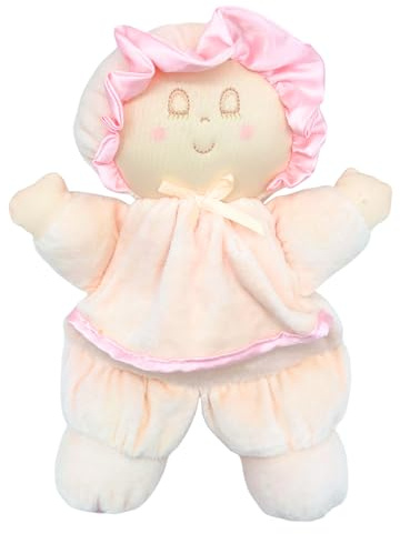 Soft Baby Doll, My First Baby Doll, Plush Dolls for Babies and for Girls, Super Soft, Machine Washable, Non-Toxic, Cute Birthday Gift, Present for Shower, Designed for Babies, Infants and Toddlers