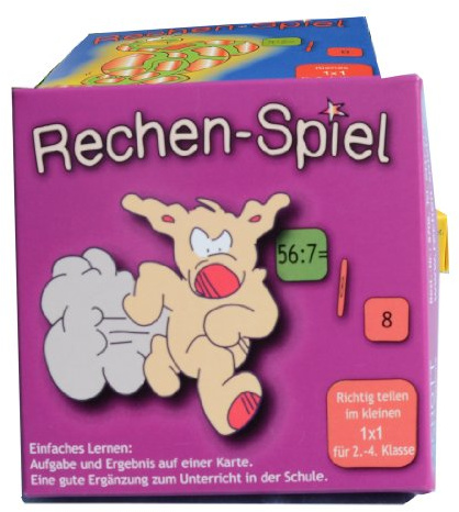 schott Verlag & Werbung Rechen-Spiel teilen im kleinen 1x1 Lernkarten, leicht Lernen mit Karteikarten