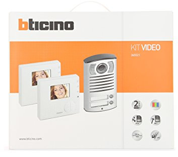 BTICINO VILLA 365521 KIT VIDÉO 2 FILS VISIOPHONE MAIN-LIBRE ART. 365521 NEW !