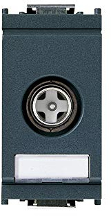 VIMAR 0R16306.01 Idea presa TV-RD-SAT diretta 1 uscita, 1 modulo, grigio