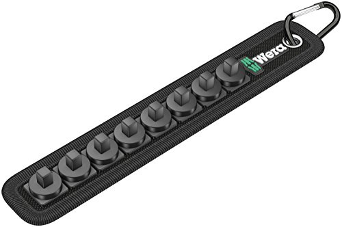 Wera 05003890001 Socket Rail A (Textile Belt), 8 Location, unloaded