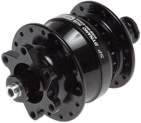 Shutter Precision (SP) Ultra Small Dynamo Hub SD-8 BK 28H S43HUB00503 Black 28H