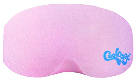 Coolcasc Coolmasc Ski Goggle Cover – Microfibre Goggle Sock & Lens Cleaning Cloth, Protective Elastic Sleeve for Helmet & Skiing, One Size