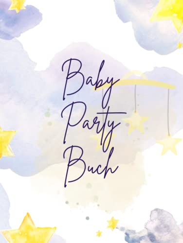 Babyparty Buch groß , Babyshower Buch , Baby Party Buch , Baby Ratespiel , Babyparty Buch für Junge und Babyparty Buch für Mädchen - ... - Junge und Mädchen - Babyparty Geschenk