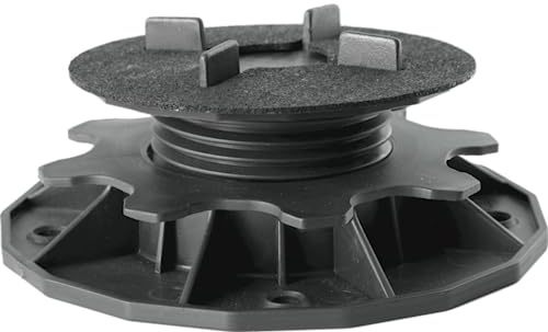 Justierbare Plattenlager Stelzlager für Terrassen-Platten - Höhenverstellbare Stellfüße für Keramik, Stein, Beton und Fliesen - 120 Stück, 18-33 mm