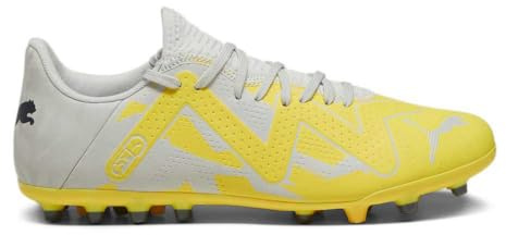 Botas de Fútbol para Adultos Puma Future Play MG Amarillo Gris