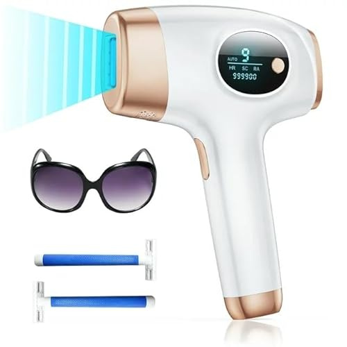 Depilación permanente láser IPL mejorada a 999,900 flashes IPL dispositivo de depilación para todo el cuerpo