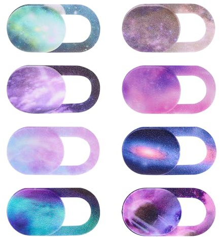 cobee 8PCS Laptop Camera Cover Slide, Cell Phone Camera Cover Sticker
