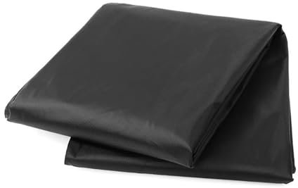 PTHEN Furniture Cover Waterproof 3.6m 12ft Swimming Pool Cover Swimming Pool Polyester Rainproof Dust Cover Black Pool Protective Cover Swimming Pool Accessories