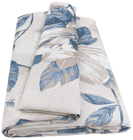 emmevi Tela decorativa con diseño de flores Shabby Chic, multiusos, para sofá, algodón, manta de picnic, 170 x 280 cm