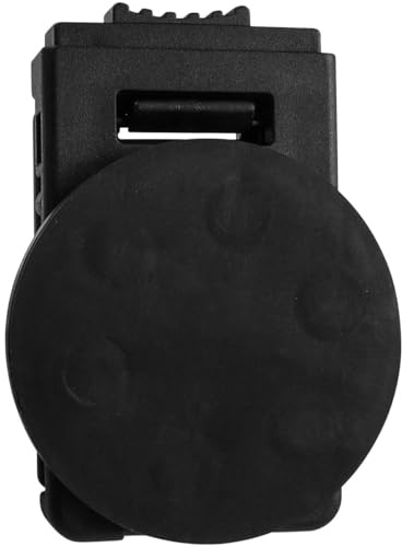 Eyech Magnetic Tool Holder Belt Clip, 66mm Heavy Duty Magnetic Belt Clip with Lock, Clip-On Belt Magnet Tool Holster for Screws Drill Bits Hammer Wrench