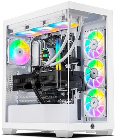3XS Gaming PC | Vindicta RX 9070 XT | AMD Ryzen 7 9700X | 32GB DDR5 6000MHz RAM | 2TB NVMe M.2 SSD | WiFi | 850W PSU | 360mm Liquid Cooler | AI Ready | Windows 11