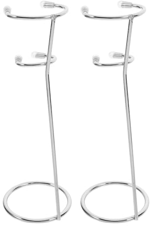 Angoily Soporte para Batidor de Mano de Acero Inoxidable 304, Base Organizadora para Espumadores de Leche, Soporte para Batidor de Huevos, 2 Piezas, Adecuado para Cocina Doméstica