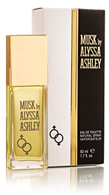 Alyssa Ashley - Musk Eau de Toilette, Profumo al Muschio - 50ml