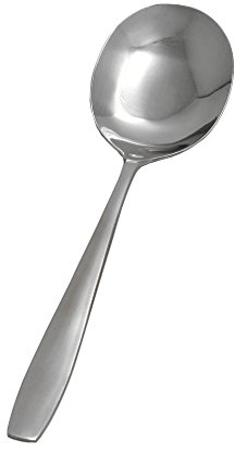 GRÄWE Servierlöffel Königstein, 22 cm, Salatlöffel, Gemüselöffel, Anrichtelöffel, Vorlegelöffel, Buffet-Besteck, spülmaschinengeeignet