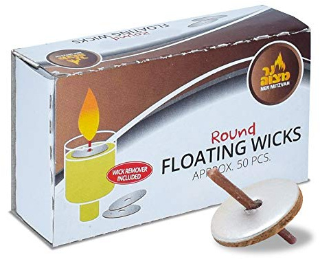 Lerner Schwimmkerzen, rund Kautschukschnur ca. 50 PCS, 1 Pack