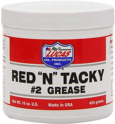 Lucas Aceite 10574 Rojo y Tacky Grasa, 454 g