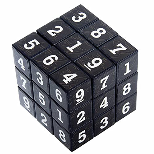 GOODS+GADGETS® Sudoku Kub 55 mm - 3D Logikpussel med Siffror