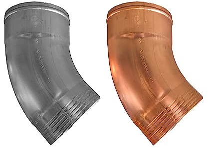 Regenrohrbogen 40° Kupfer in den Größen 60, 76, 80, 87 und 100 mm (80 mm)