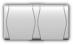 IP44 Weiss Aufputz Schalter -Steckdosenprogramm Feuchtraum Schuko HERMES 2 (Steckdose mit Abdeckung 1025-00)