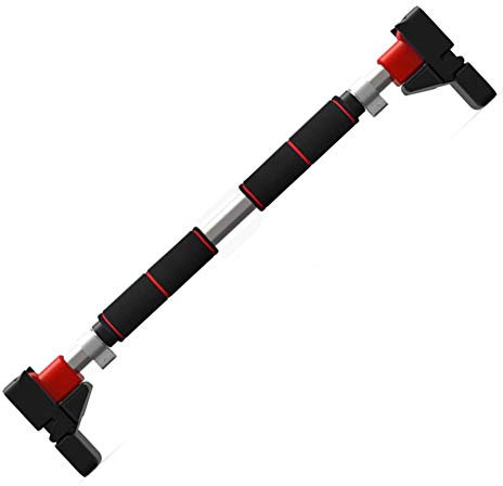 WXYZ Klimmzugstange Pull Up Bar Stange An Der Tür, Ohne Schrauben, Einstellbarer Stahlkinn-Stab, 90-120 cm / 35,4-47.2in, Mit 300 Kg