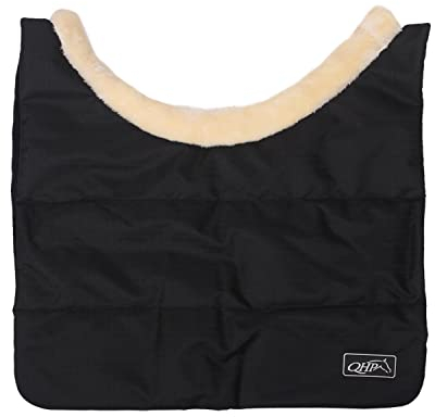 Brustschutz Pferd Ontario | SchŸtzt vor Scheuer- und Druckstellen | Sorgt fŸr Komfort und WŠrme | Pflegeleicht (schwarz)