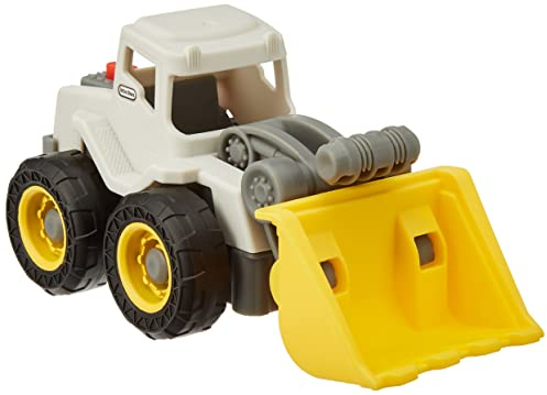 little tikes Dirt Diggers Mini - FRONT LOADER TRUCK - Construction Toy with Realistic Design - Durable Small Vehicle for Indoor/Outdoor Play - Easy to Hold - Encourages Imagination - For Kids Ages 2+