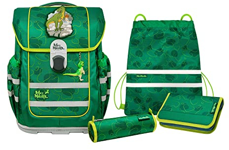 McNeill Schulranzen Set 5-teilig Ergo Complete Dino