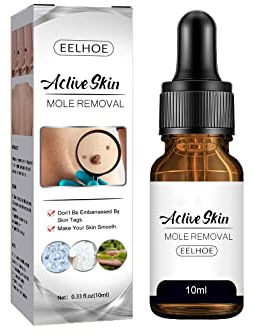 Muttermal- und Warzenhaut-Gesichts-Achselhöhlen-Fleisch-Halsentfernungs-Reparatur-Reinigungspflege Leicht zu entfernende Etiketten 10 ml plus Produkte Lippenstift (A, One Size)