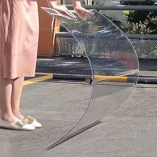 Polycarbonatplatten Transparente Polycarbonat-Dachplatte, UV-Schutz-Tageslichtpaneel, regensichere Dachmarkisenabdeckung für den Außenbereich, Gewächshaus, Carports, Wintergarten-Dachverkleidungsplat