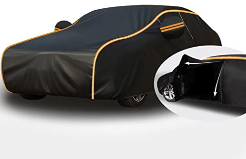 Autoabdeckung für Mercedes Benz GLK X204 2008-2015, Autoabdeckung Outdoor,Wasserdicht atmungsaktiv Autoplane Auto Abdeckplane