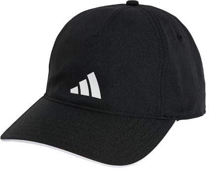 adidas Unisex Bball Aeroready Hat, Black/White/White, L-XL