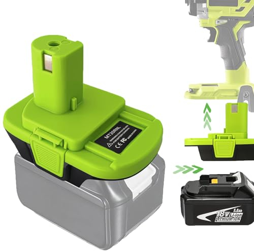 Akku-Adapter MT20RNL für Makita 18V-Akku umwandeln zu für Roybi 18V-Werkzeug verwenden, für Makita 18V-Akku umwandeln zu Ryobi 18V Lithium-Ionen-Akku